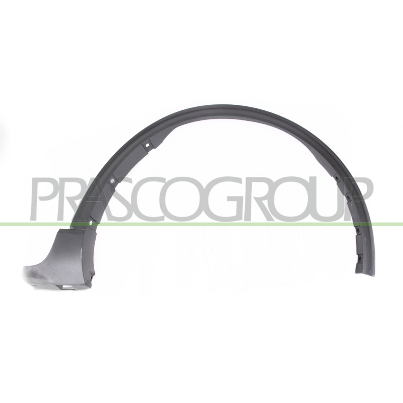 Extension d'Aile avant côté passager-Noire Structure'-avec Clips Extension d'Aile avant côté passager-Noire Structure'-avec Clips