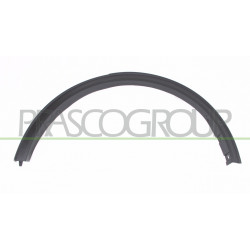 Extension d'Aile arrière côté chauffeur-Noire Structure'-avec Clips