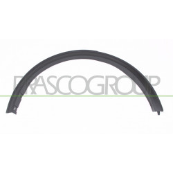 Extension d'Aile arrière côté passager-Noire Structure'-avec Clips