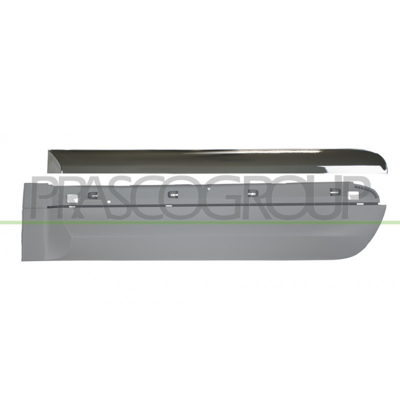 Bandeau Porte arrière côté chauffeur avec Appret avec Profil Chromee' Bandeau Porte arrière côté chauffeur avec Appret avec Profil Chromee'