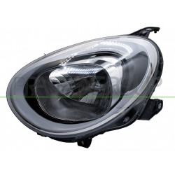 Phare côté chauffeur H4 Electrique Sans Moteur-Noir