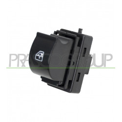 INTERRUPTEUR LEVE-VITRE NOIR-PORTE AVANT DROITE-4 BROCHES