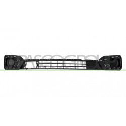 Grille Centrale de Pare-Chocs-Avant-Inferieure-Noire Structuree-Pour Regulateur
