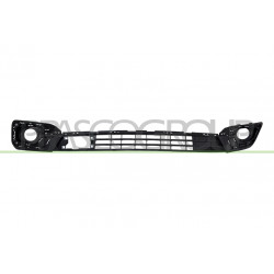 Grille Centrale de Pare-Chocs-Avant-Noire-Structure'-avec Sieges Antibrouillard-