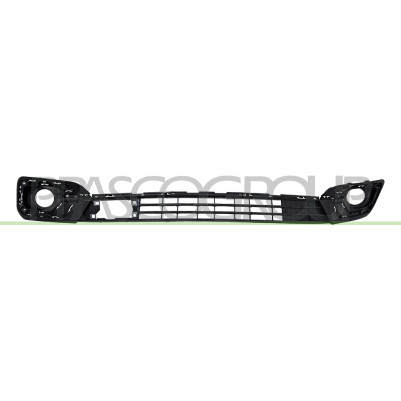 Grille Centrale de Pare-Chocs-Avant-Noire-Structure'-avec Sieges Antibrouillard- Grille Centrale de Pare-Chocs-Avant-Noire-Structure'-avec Sieges Antibrouillard-