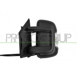 Retroviseur Gauche-Electrique-Noir-Chauffant-Rabattable-Avec Feu-Ampoule 16W-Ave
