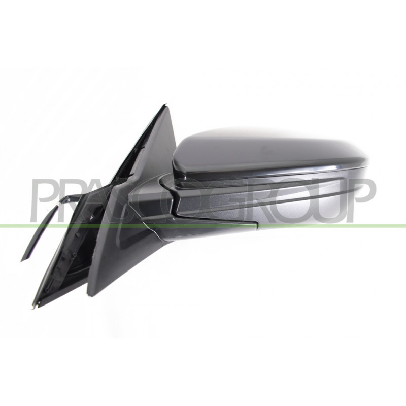 Retroviseur Gauche-Electrique-Noir-Plat-Chrome'-3 Broches Retroviseur Gauche-Electrique-Noir-Plat-Chrome'-3 Broches