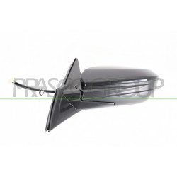 Retroviseur Gauche-Electrique-Noir-Chauffant-Plat-5 Broches