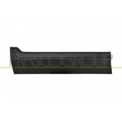 Bandeau de Porte avant côté chauffeur-Noire-Structure'-avec Clips-avec Biadhesif