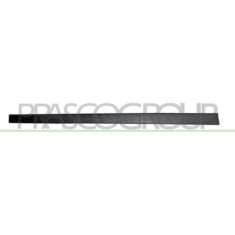 Moulure de Porte avant côté chauffeur-avec Clips-Noire-Structuree Moulure de Porte avant côté chauffeur-avec Clips-Noire-Structuree