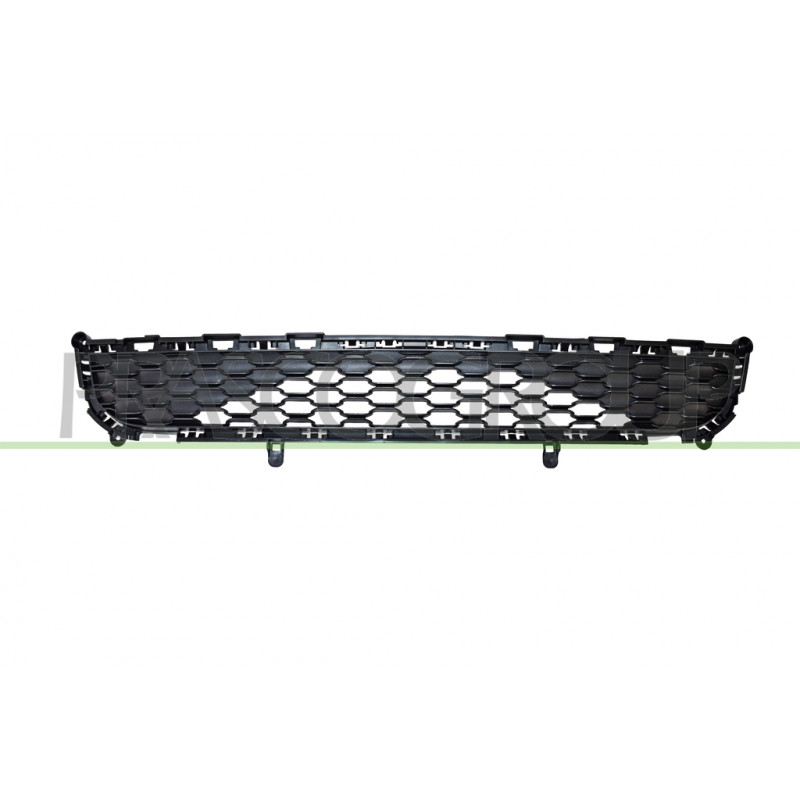 Grille Centrale de Pare-Chocs-Avant-Inferieure-Noire Grille Centrale de Pare-Chocs-Avant-Inferieure-Noire