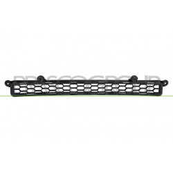 Grille Centrale de Pare-Chocs-Avant-Inferieure-Noire