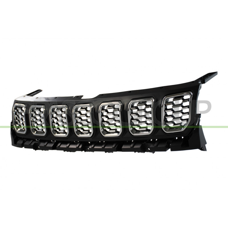 Grille Calandre Noire avec Moulure Chromee' Grille Calandre Noire avec Moulure Chromee'