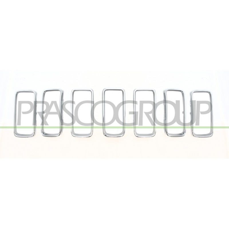Moulure Chromee de Grille de Calandre Mod. Sport/Longitude/Limited (7 Pcs) Moulure Chromee de Grille de Calandre Mod. Sport/Longitude/Limited (7 Pcs)