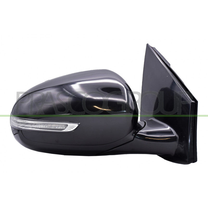 Retroviseur Droit Electrique-Noir-Avec Feu-Rabattable-Convexe/Chrome' Retroviseur Droit Electrique-Noir-Avec Feu-Rabattable-Convexe/Chrome'