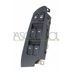 PANNEAU A BOUTON-POUSSOIR NOIR-4 INTERRUPTEURS-LEVE VITRE-PORTE AVANT GAUCHE-14
