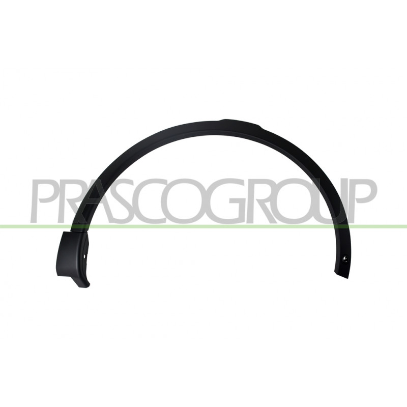 Extension d'Aile avant côté passager avec Trous Radar-Noire Structure'-avec Clip Extension d'Aile avant côté passager avec Trous Radar-Noire Structure'-avec Clip
