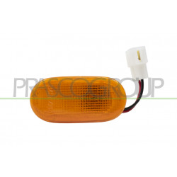 Feu d'Aile côté passager/côté chauffeur-Orange-avec Porte Lampe et Canti-brouill