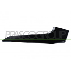 Moulure côté passager de Pare-Chocs Avant-Inferieure-Noire-Surface Lisse-Prete A