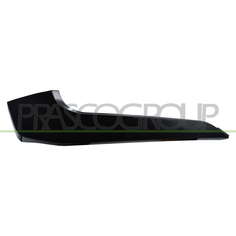 Moulure côté chauffeur de Pare-Chocs Avant-Inferieure-Noire-Surface Lisse-Prete Moulure côté chauffeur de Pare-Chocs Avant-Inferieure-Noire-Surface Lisse-Prete