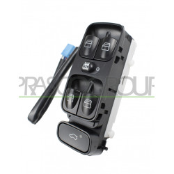 PANNEAU A BOUTON-POUSSOIR NOIR-4 INTERRUPTEURS-LEVE VITRE-PORTE AVANT GAUCHE-AVE