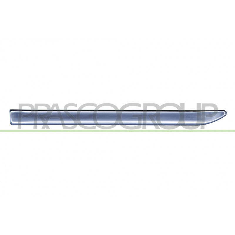 Profil de Moulure d'Aile avant côté chauffeur-Chrome'-avec Biadhesif Profil de Moulure d'Aile avant côté chauffeur-Chrome'-avec Biadhesif