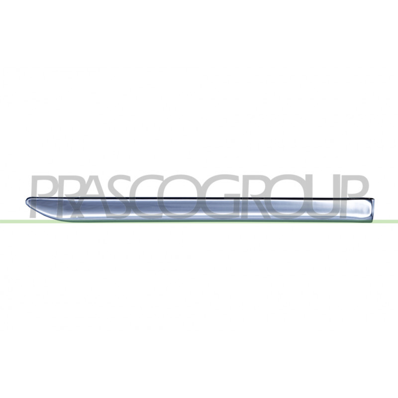 Profil de Moulure d'Aile avant côté passager-Chrome'-avec Biadhesif Profil de Moulure d'Aile avant côté passager-Chrome'-avec Biadhesif