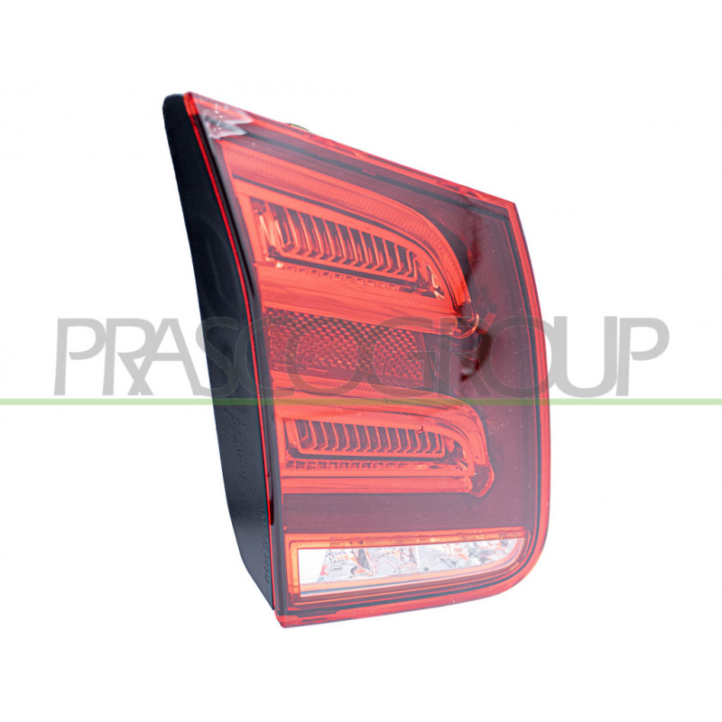 Feu intérieur arrière côté chauffeur-avec Porte Lampe-Fond Noir-Led Mod. 4 Porte Feu intérieur arrière côté chauffeur-avec Porte Lampe-Fond Noir-Led Mod. 4 Porte
