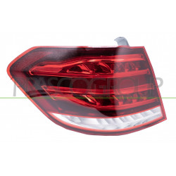 Feu d'Aile arrière côté chauffeur-avec Porte Lampe-Fond Noir-Led Mod. Break