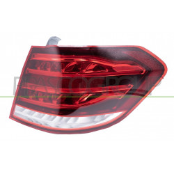 Feu d'Aile arrière côté passager-avec Porte Lampe-Fond Noir-Led Mod. Break