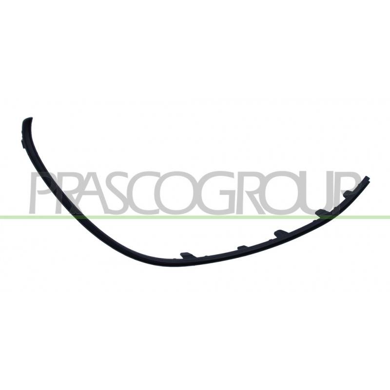 Bandeau côté passager de Pare-Chocs avant Noire Structure' Mod. Cla45 Amg Bandeau côté passager de Pare-Chocs avant Noire Structure' Mod. Cla45 Amg