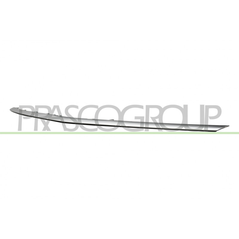 Moulure de Pare-Chocs Avant-Centrale-Inferieure-Peinte-Argent Mod. Amg Cla45 Moulure de Pare-Chocs Avant-Centrale-Inferieure-Peinte-Argent Mod. Amg Cla45