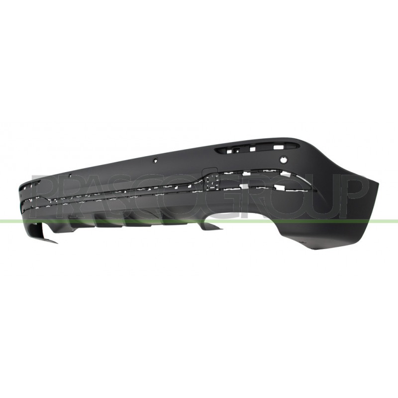 Spoiler De Pare-Chocs Arriere Noire Structure'-Avec Trous Radar+Supports Capteur Spoiler De Pare-Chocs Arriere Noire Structure'-Avec Trous Radar+Supports Capteur