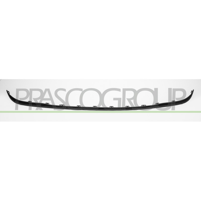 Bandeau Centrale de Pare-Chocs arrière Noir Brillant Bandeau Centrale de Pare-Chocs arrière Noir Brillant