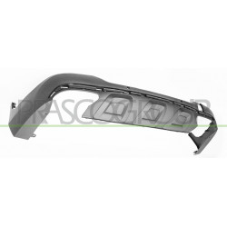 Spoiler de Pare-Chocs arrière Noire Structure' Mod. Amg/Sport