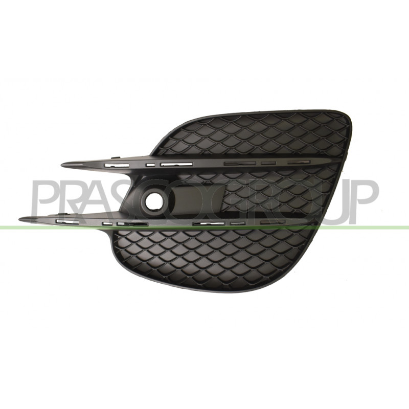 Grille Gauche Noire De Pare-Chocs-Avec Trous Moulure Chromee'-Avec Trous Radar+S Grille Gauche Noire De Pare-Chocs-Avec Trous Moulure Chromee'-Avec Trous Radar+S