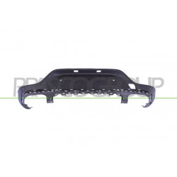 Spoiler De Pare-Chocs Arriere Noire Structure'-Avec Trous Radar+Supports Capteur