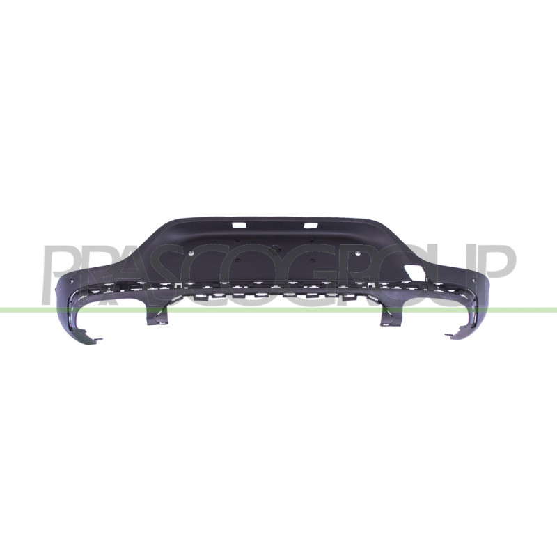 Spoiler De Pare-Chocs Arriere Noire Structure'-Avec Trous Radar+Supports Capteur Spoiler De Pare-Chocs Arriere Noire Structure'-Avec Trous Radar+Supports Capteur