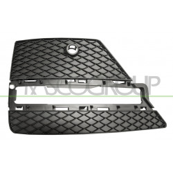 Grille Gauche Noire De Pare-Chocs-Avec Siege Feu De Jour-Led-Avec Trous Radar+Su