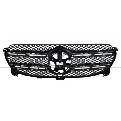 Grille Calandre Noire-avec Trou Camera