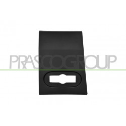 Moulure De Montant Avant Droite-Noire-Structuree-Avec Clips De Fixation-Avec Sie