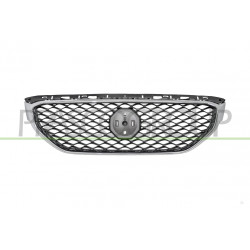 Grille De Calandre-Peinte En Gris-Avec Cadre Chromé-Avec Trou Camera