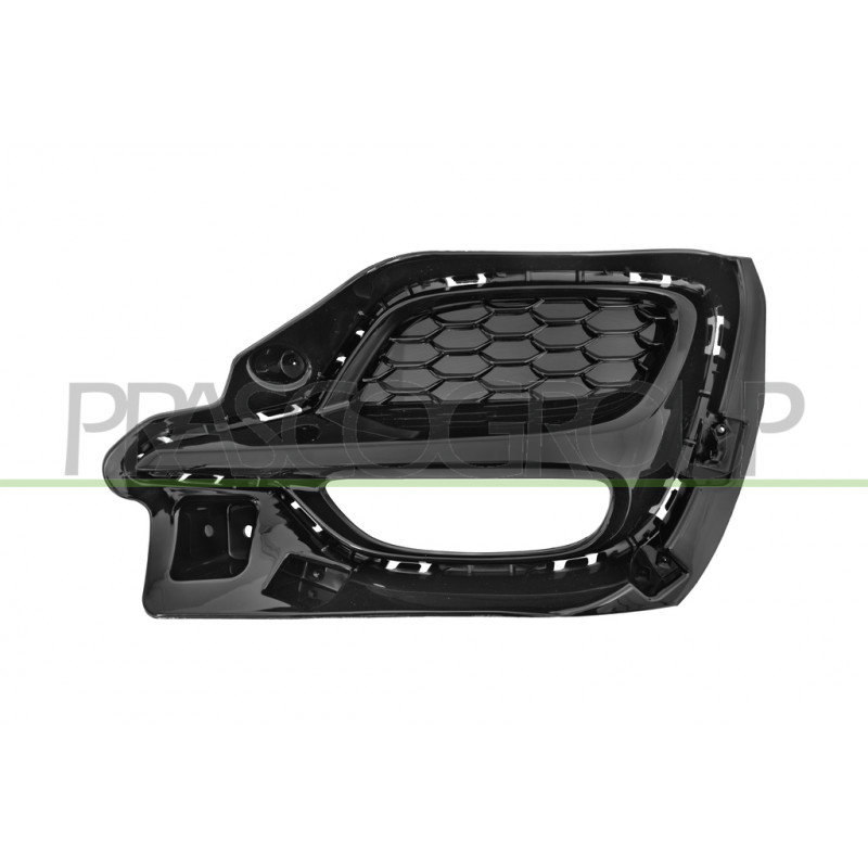 Grille Gauche De Pare-Chocs Arriere-Noire-Avec Trou Catadioptre Grille Gauche De Pare-Chocs Arriere-Noire-Avec Trou Catadioptre