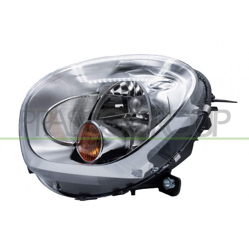 Phare côté chauffeur H4 Electrique avec Moteur-Feu Orange Phare côté chauffeur H4 Electrique avec Moteur-Feu Orange