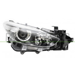 Phare Droit H11+H15 Electrique Avec Moteur-Noir