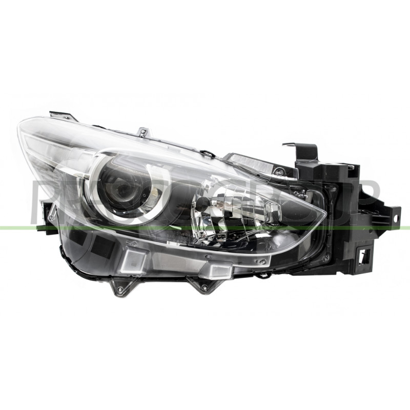 Phare Droit H11+H15 Electrique Avec Moteur-Noir Phare Droit H11+H15 Electrique Avec Moteur-Noir