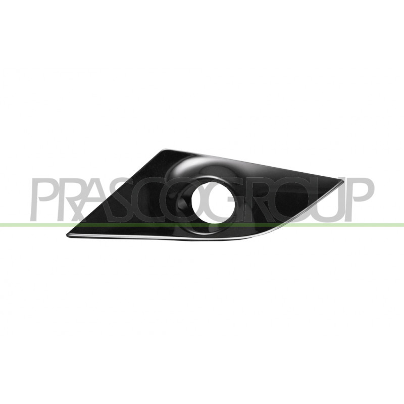 Grille côté chauffeur Noire Brillant de Pare-Chocs-avec Siege Antibrouillard Grille côté chauffeur Noire Brillant de Pare-Chocs-avec Siege Antibrouillard