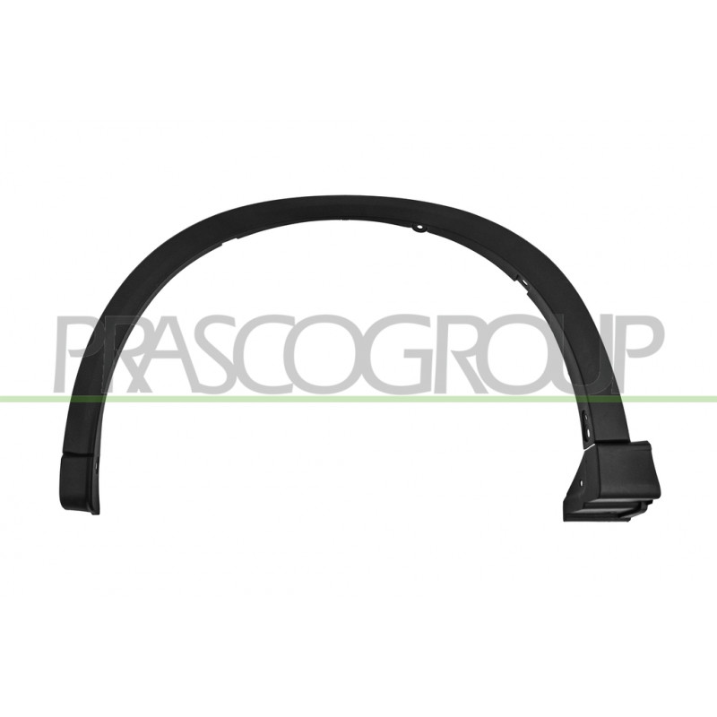 Extension d'Aile avant côté chauffeur-Noire Structure'-avec Clips Extension d'Aile avant côté chauffeur-Noire Structure'-avec Clips