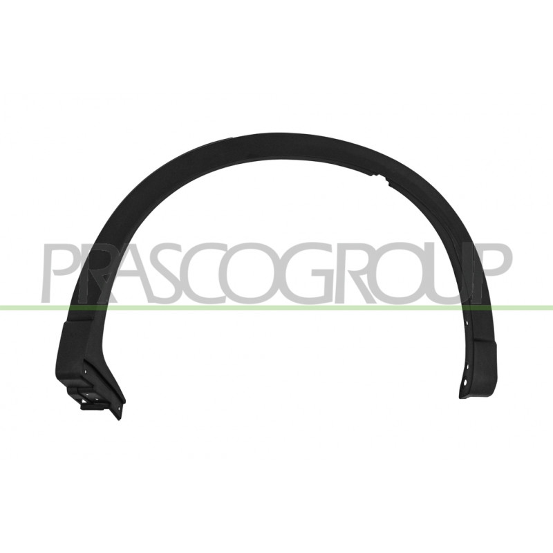 Extension d'Aile arrière côté chauffeur-Noire Structure'-avec Clips Extension d'Aile arrière côté chauffeur-Noire Structure'-avec Clips