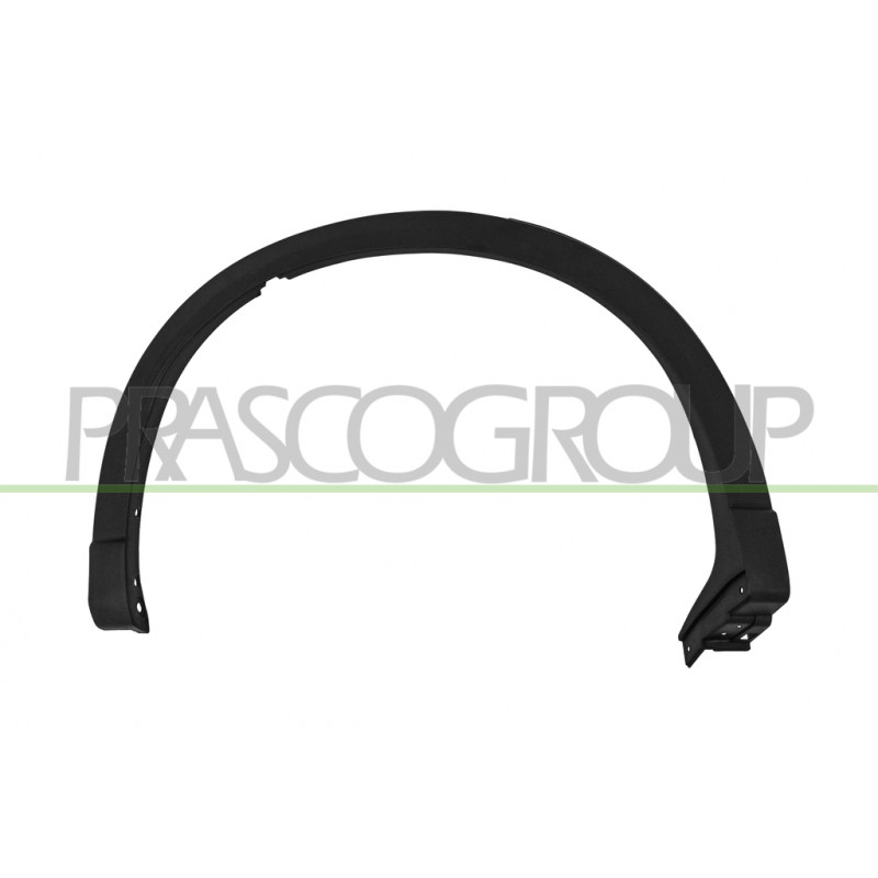 Extension d'Aile arrière côté passager-Noire Structure'-avec Clips Extension d'Aile arrière côté passager-Noire Structure'-avec Clips